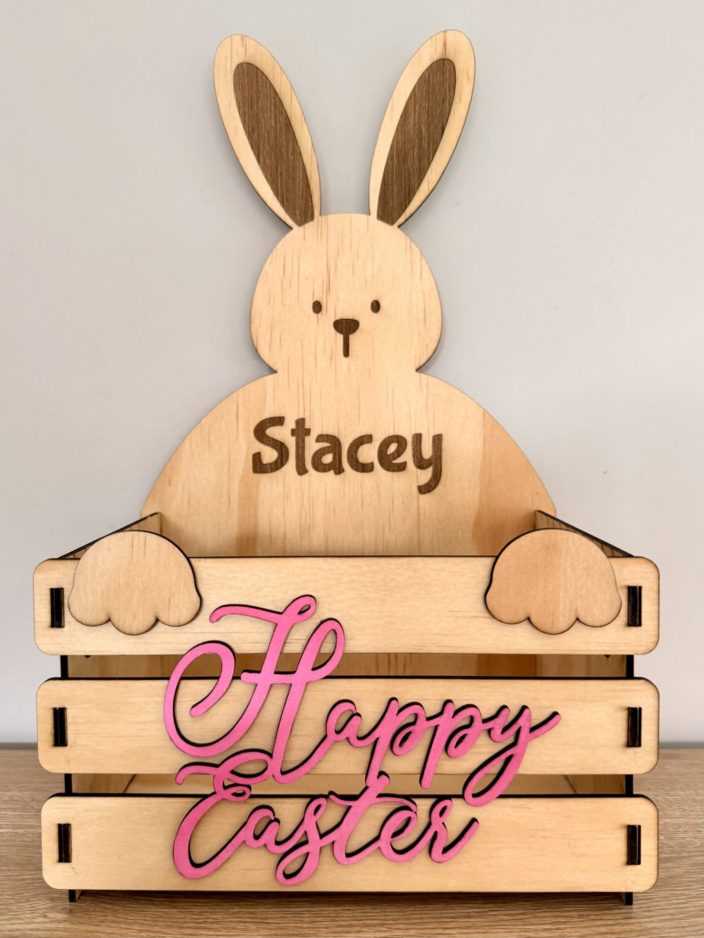 Easter Bunny Personalised Crate